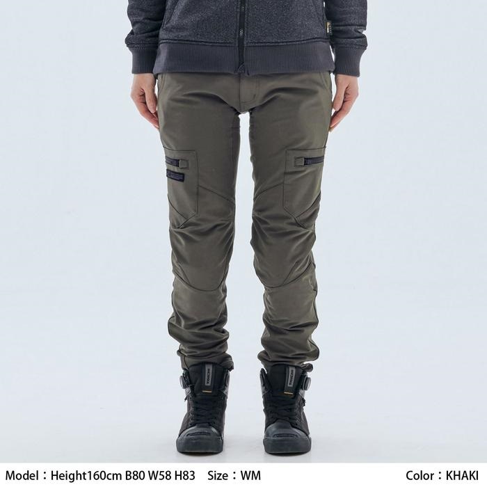 RSY258 クイックドライ カーゴパンツ KHAKI｜メッシュパンツ｜の通販 