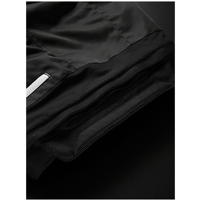STT005D ST-S D3O MESH PANTS(STRAIGHT) BLACK/WHITE｜メッシュパンツ