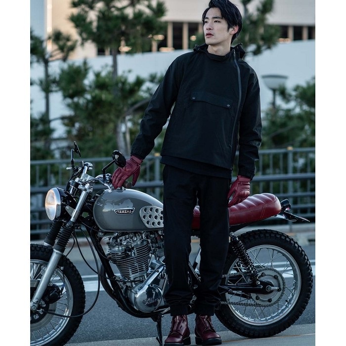 6589 MR-JOGGER メッシュジョガーパンツ ブラック｜メッシュパンツ｜の