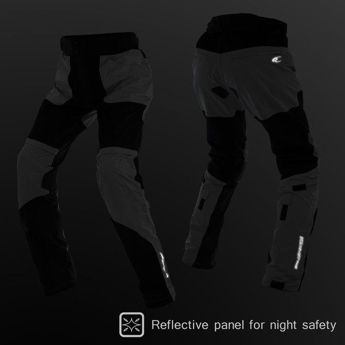 PK-7293 プロテクトライディングメッシュパンツ3D 【Black】｜メッシュ