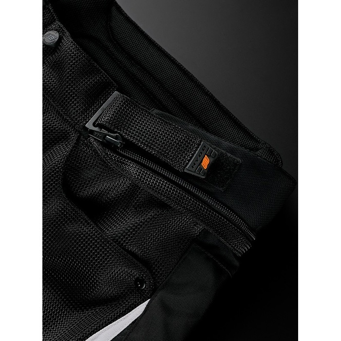 STT005D ST-S D3O MESH PANTS(STRAIGHT) BLACK/CARBON｜メッシュパンツ