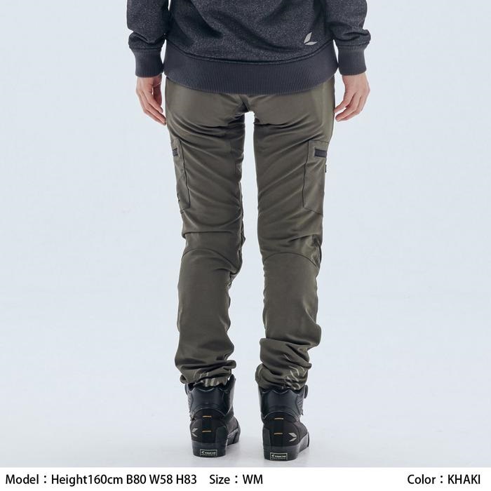 在庫限り】 RSY258 クイックドライ カーゴパンツ KHAKI｜メッシュ