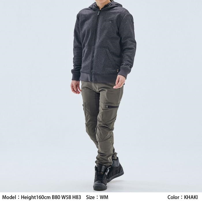 RSY258 クイックドライ カーゴパンツ KHAKI｜メッシュパンツ｜の通販
