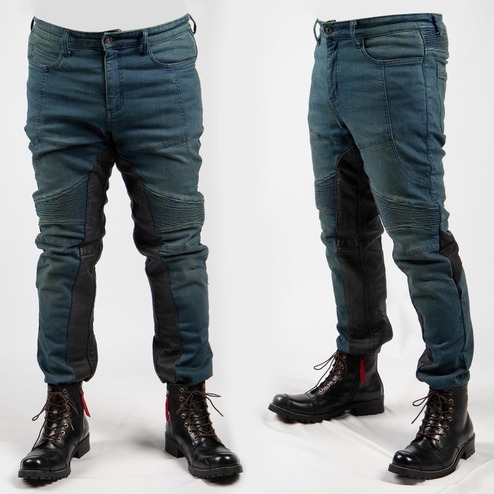 DP-41V ヒートガード付きデニムパンツ ヴィンテージネイビー｜オール