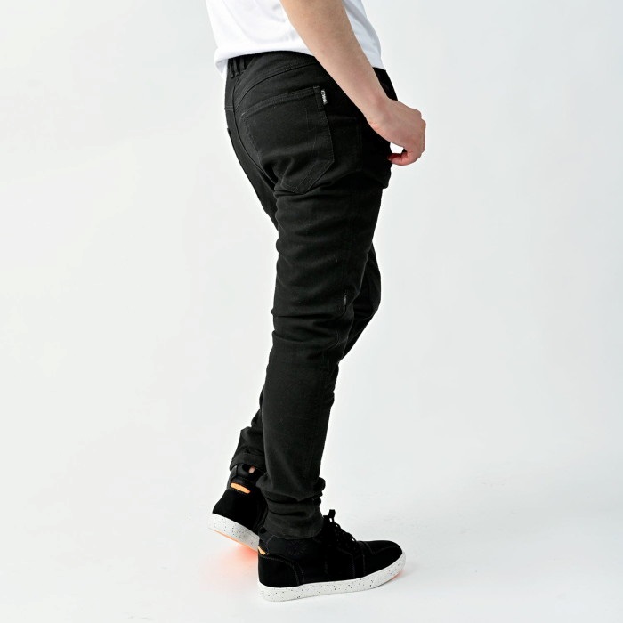 パンツ An34 在庫限り】RIDEZ TAPERED BAGGY PANTS BK RDB1034｜オール
