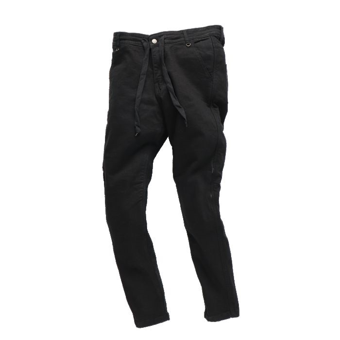 在庫限り】RIDEZ TAPERED BAGGY PANTS BK RDB1034｜オール