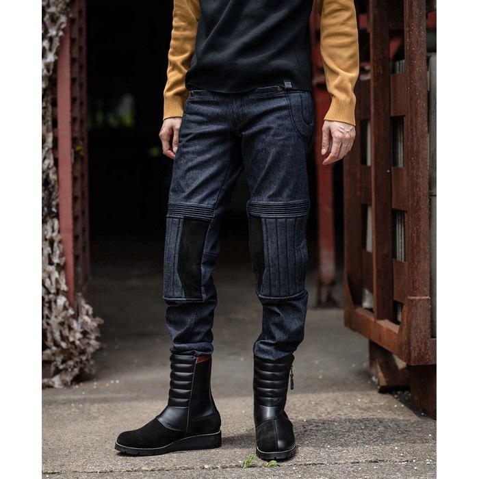 KADOYA（カドヤ）　CORSA DENIM VMX MOTO ネイビー　L カドヤ KADOYA CORSA DENIM VMX MOTO ネイビー カドヤ公式