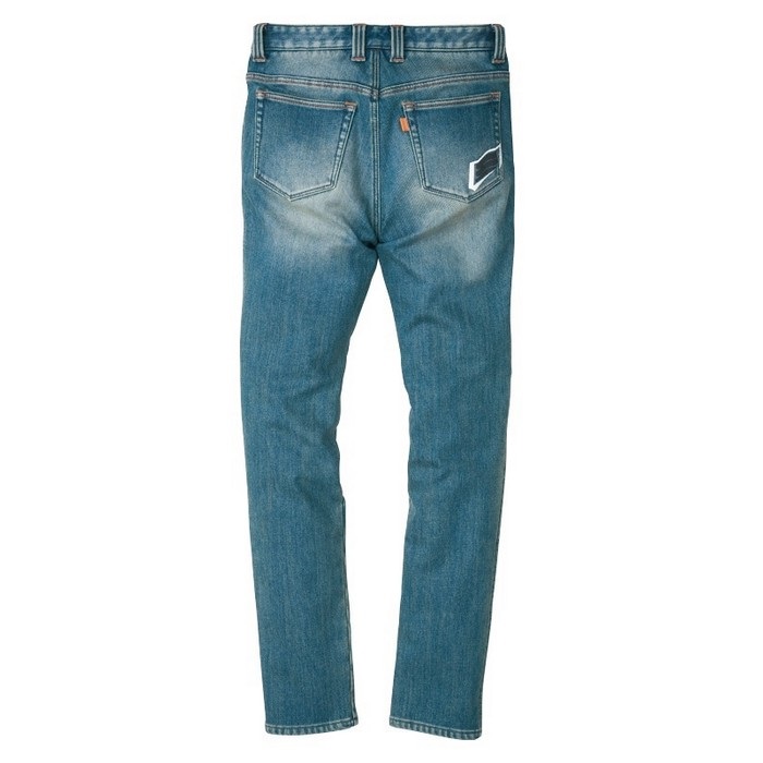 HYD538DN D3O TAPERED RIDE DENIM“WARM LAYERED” INDIGO(aged-wash
