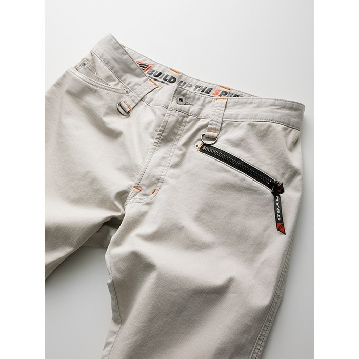 HYD546DS HYOD D3O TAPERED RIDE PANTS BLACK｜オールシーズンパンツ