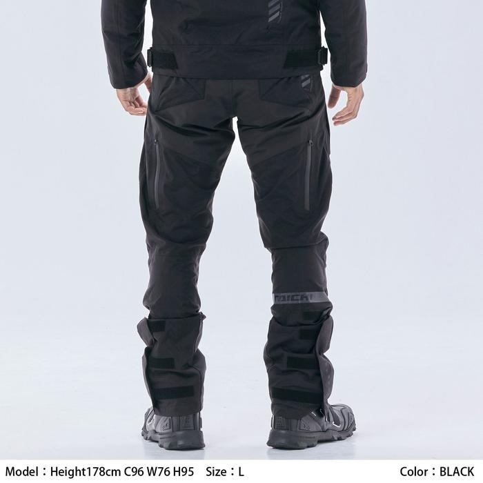 DRYMASTER コンパスパンツ ブラック XL 美品！ TAICHI RS TAICHI RSタイチ RSY270 DRYMASTER コンパス パンツ