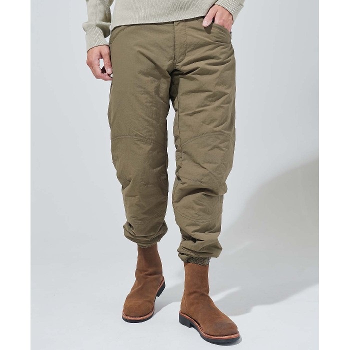 6272 RIDERS FLIGHT-PANTS ナイロンパンツ カーキ｜ウィンターパンツ