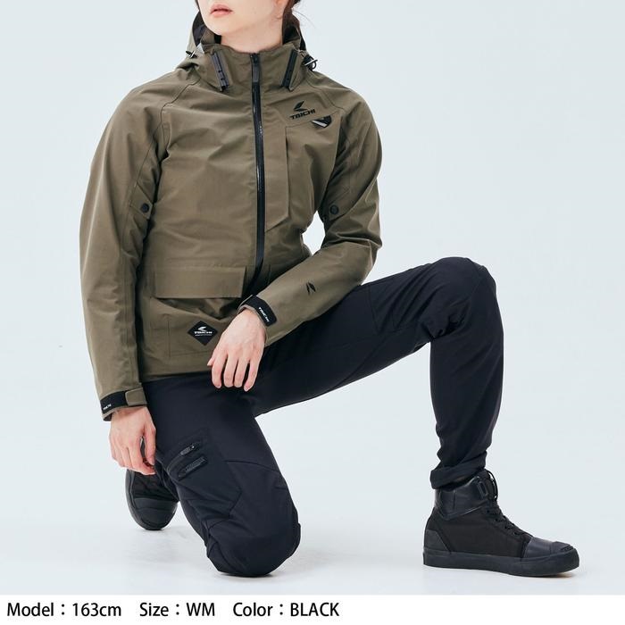 またん RSY555 ウインドストップ ソフトシェル パンツ BLACK
