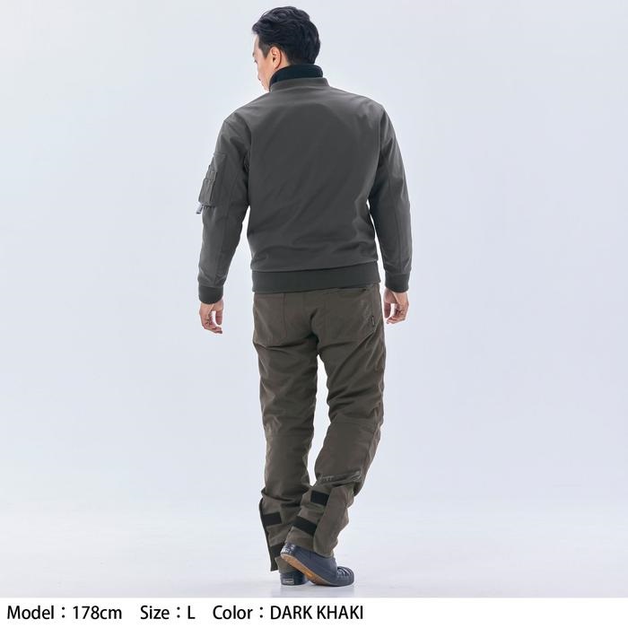 RSY557 WP スマート オーバーパンツ DARK KHAKI｜ウィンターパンツ｜の