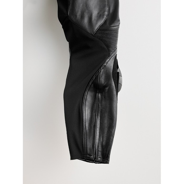 HSP006DN ST-X D3O LEATHER PANTS(BOOTS-IN) BLACK/GREY｜レザーパンツ