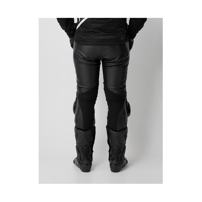 HSP006DN ST-X D3O LEATHER PANTS(BOOTS-IN) BLACK/GREY｜レザーパンツ