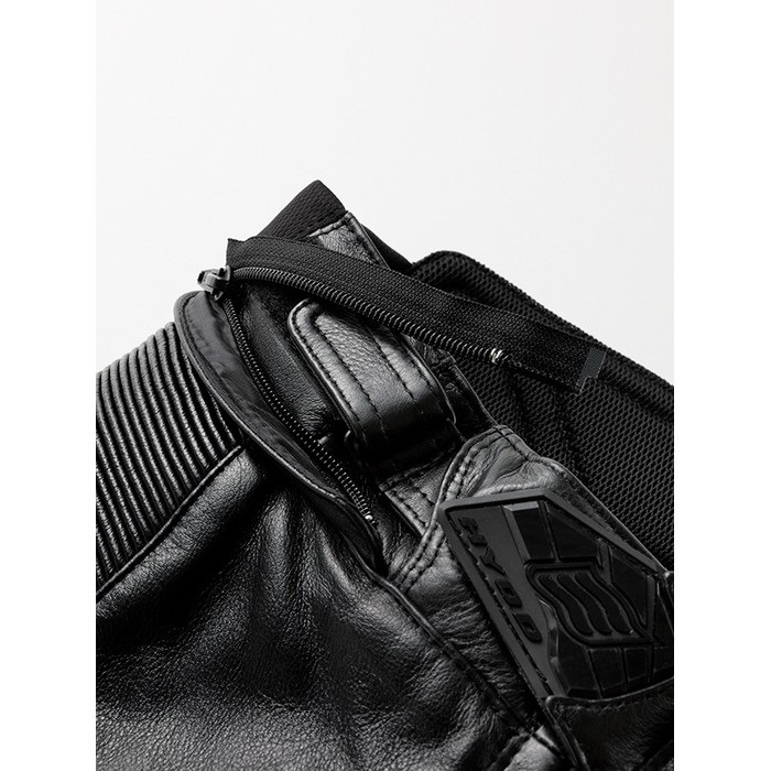 HSP022D ST-X D3O LEATHER PANTS(BOOTS-IN) BLACK｜レザーパンツ