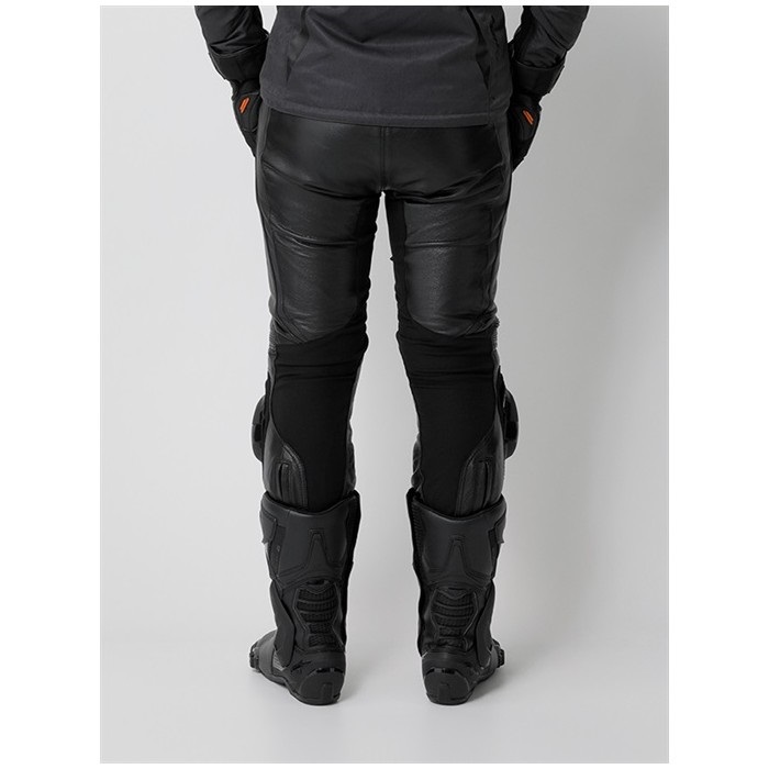 HSP022D ST-X D3O LEATHER PANTS(BOOTS-IN) BLACK｜レザーパンツ