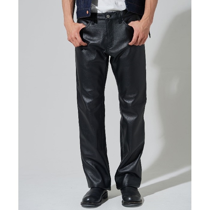 シールズ　レザーパンツ ブラック　オールシーズン SEQUEL(シークエル) / LEATHER PANTS(TYPE-F) | 公式通販・JACK in the NET