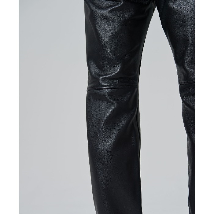 2267 LRX-PANTS レザーパンツ ブラック｜レザーパンツ・レザー