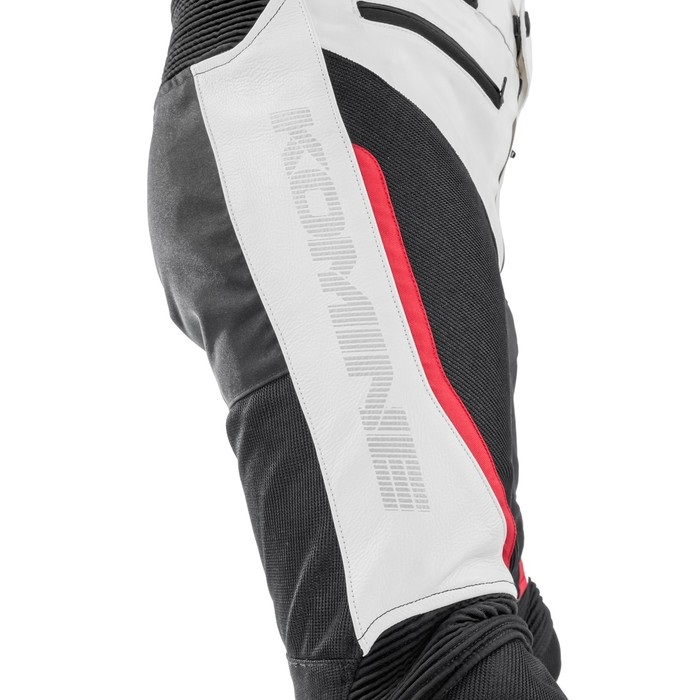 PK-757 R-SPEC レザーメッシュパンツ 【White】｜レザーパンツ・レザー