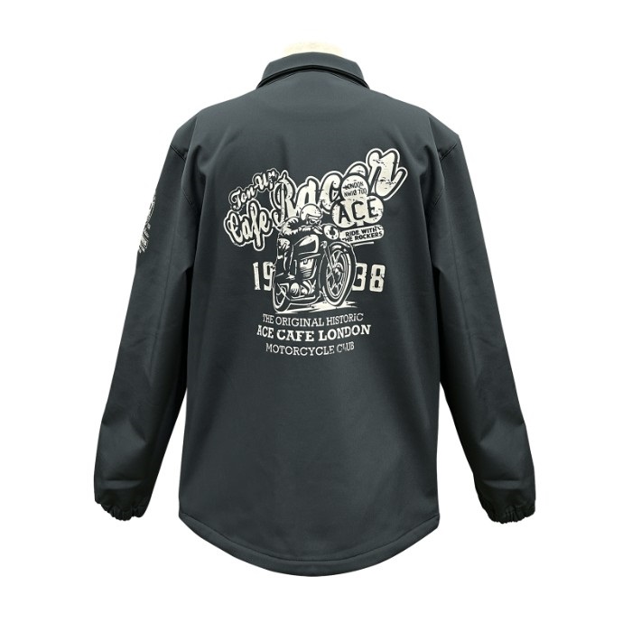 WP ウォーム コーチジャケット チャコール｜ベスト・シャツ・Tシャツ