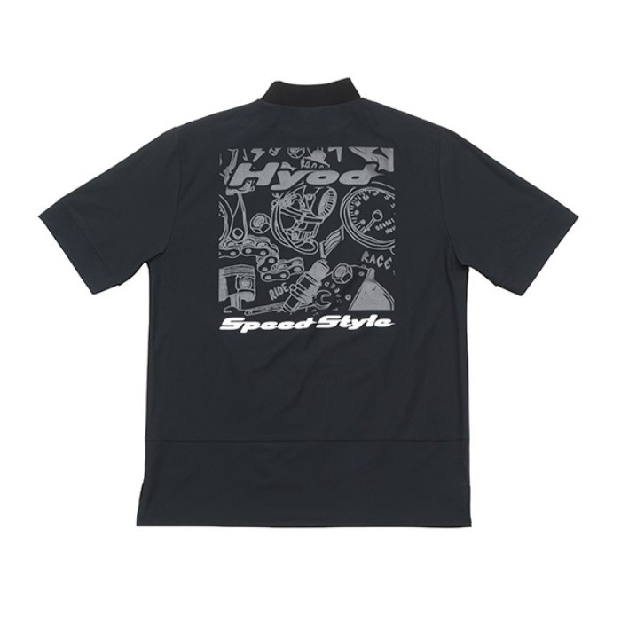 おてもと様④ STU054 HYOD COMFORT SMOOTH MOCK NECK T-SHIRTS BLACK｜ベスト