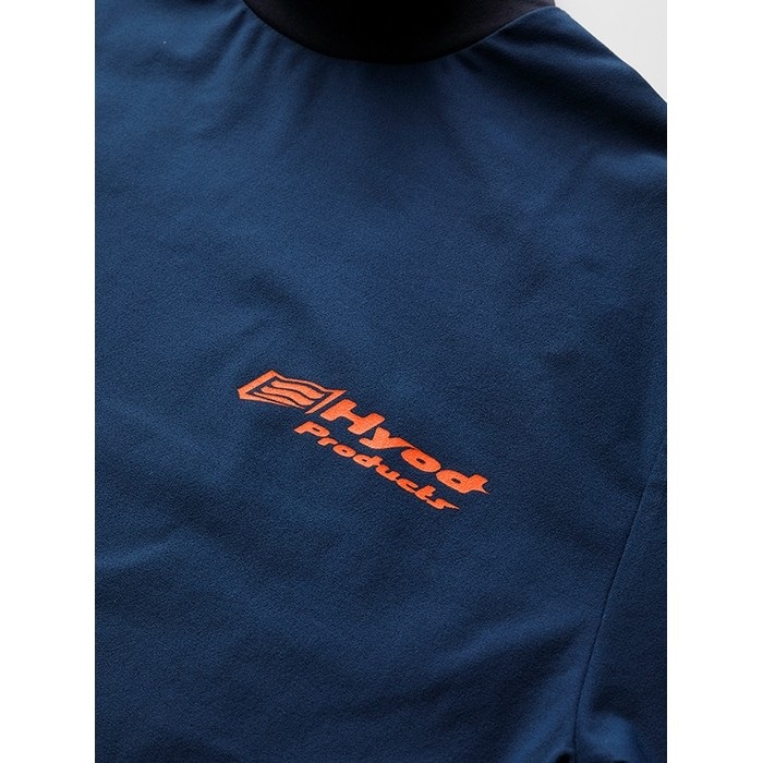 STU054 HYOD COMFORT SMOOTH MOCK NECK T-SHIRTS BLACK｜ベスト