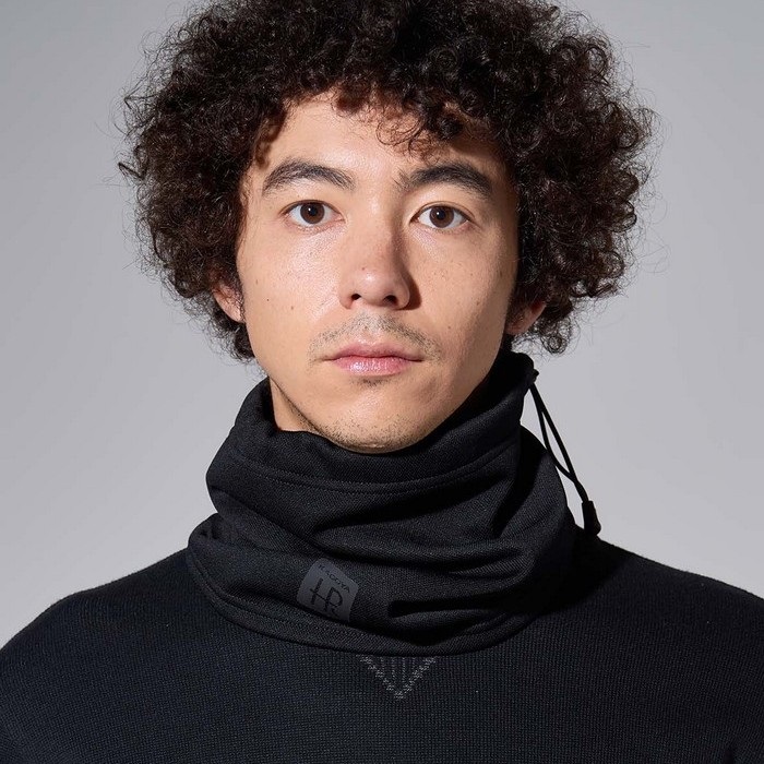8207 HRT-6 NECKWAMER 防寒ネックウォーマー ブラック｜首周辺・腕周辺