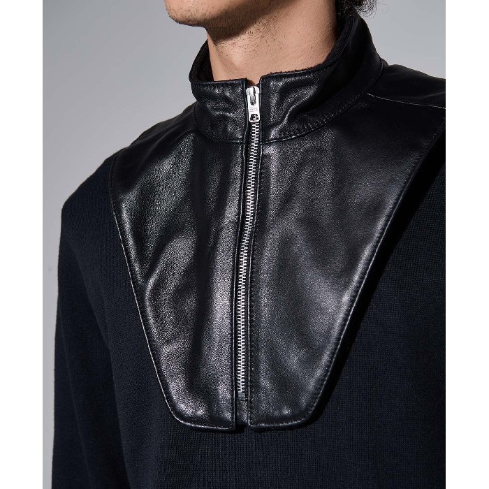 8209 L-NECK WARMER ZIP 防寒ネックウォーマー ブラック｜首周辺・腕