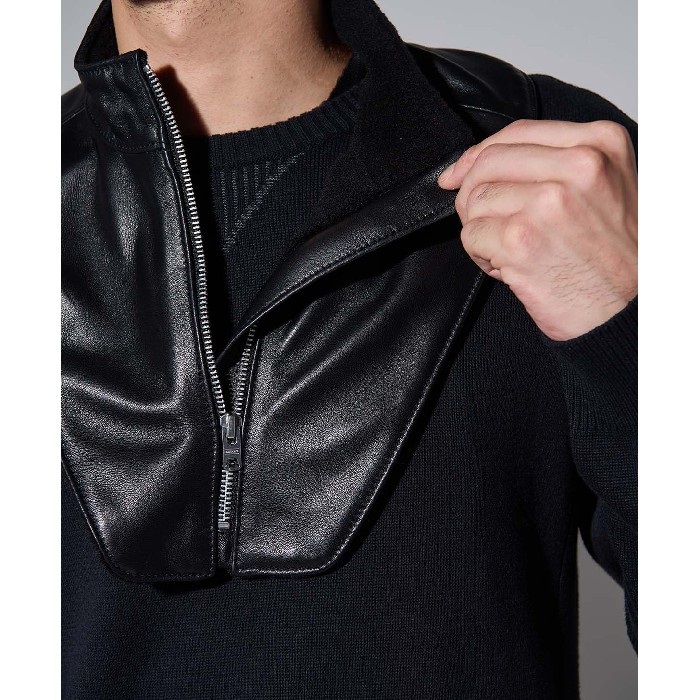 8209 L-NECK WARMER ZIP 防寒ネックウォーマー ブラック｜首周辺・腕