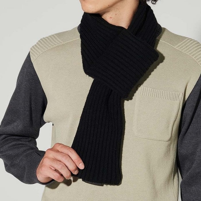 8601 WP WOOL ネックウォーマー ブラック｜首周辺・腕周辺｜の通販なら
