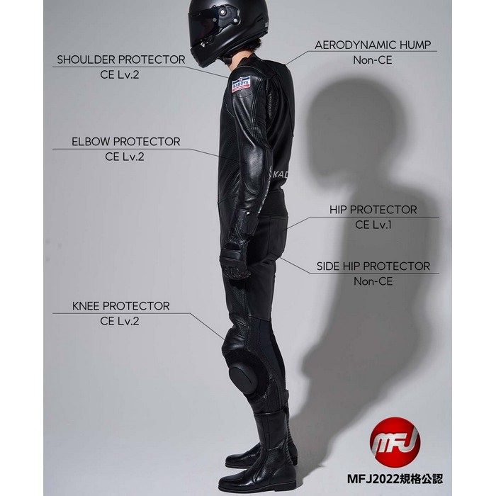 0004 ORIGINATOR RACING-A レーシングスーツ ブラック｜レーシング