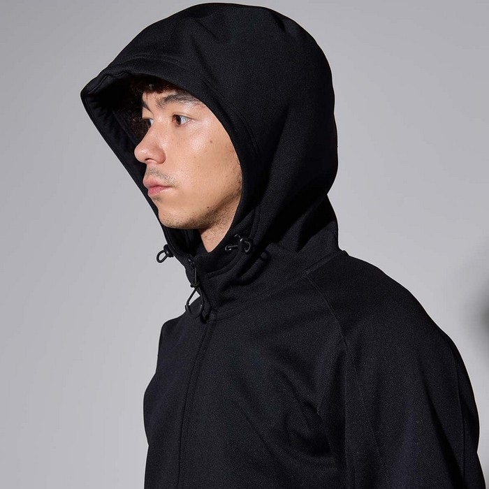 6278 HRT-6 PARKA ミドラーパーカー ブラック｜上半身インナーウェア