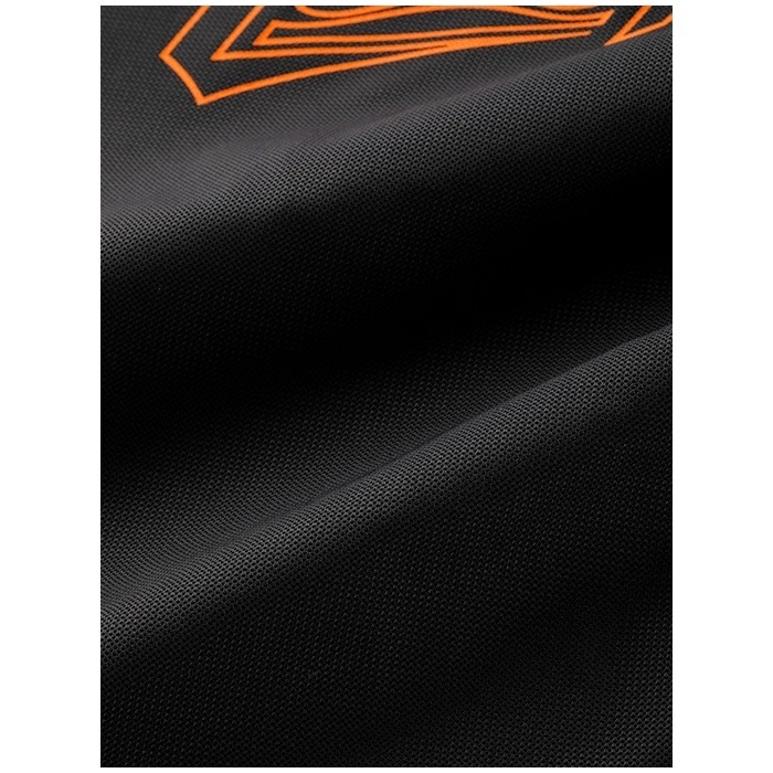 HRU701 HYOD BOOST CROSS-MESH UNDER SHIRTS BLACK/ORANGE