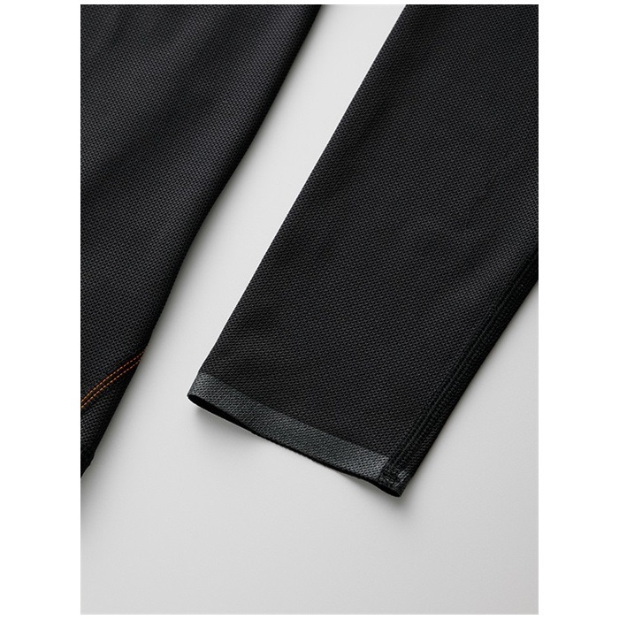 HRU701 HYOD BOOST CROSS-MESH UNDER SHIRTS BLACK/ORANGE