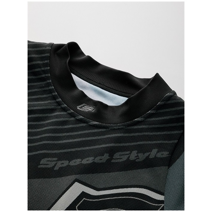 HRU701SP HYOD BOOST CROSS-MESH UNDER SHIRTS〔FLASH〕 BLACK｜上半身