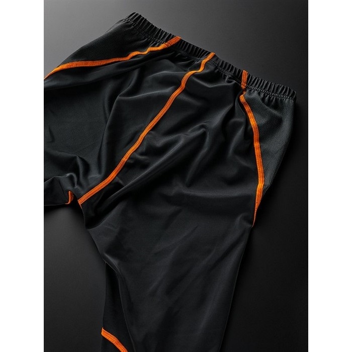 HRU003 BOOST UNDER PANTS BLACK/ORANGE｜下半身インナーウェア