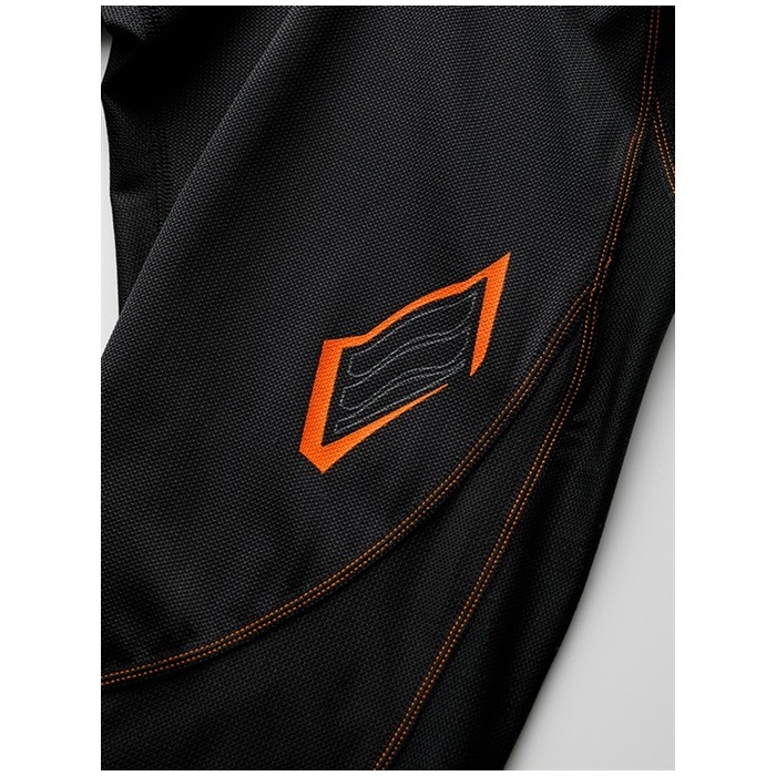 HRU703 HYOD BOOST CROSS-MESH UNDER PANTS BLACK/ORANGE｜下半身