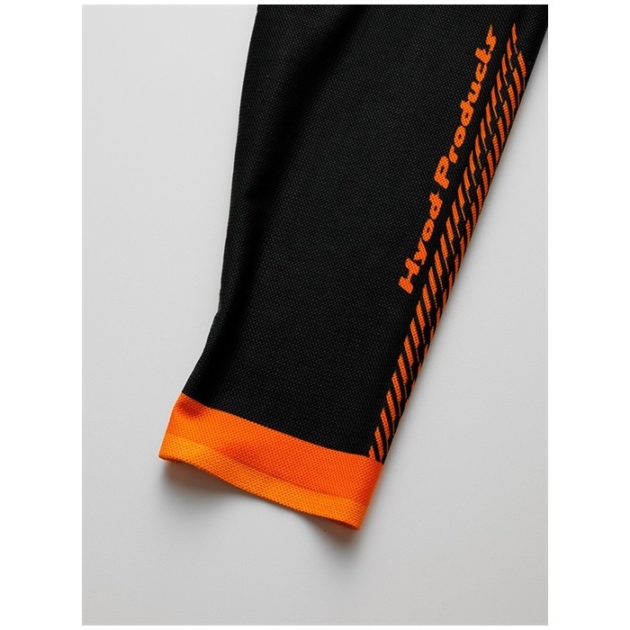 HRU703 HYOD BOOST CROSS-MESH UNDER PANTS BLACK/ORANGE｜下半身