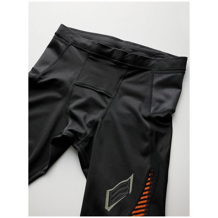 HRU703SP HYOD BOOST CROSS-MESH UNDER PANTS〔FLASH〕 BLACK｜下半身