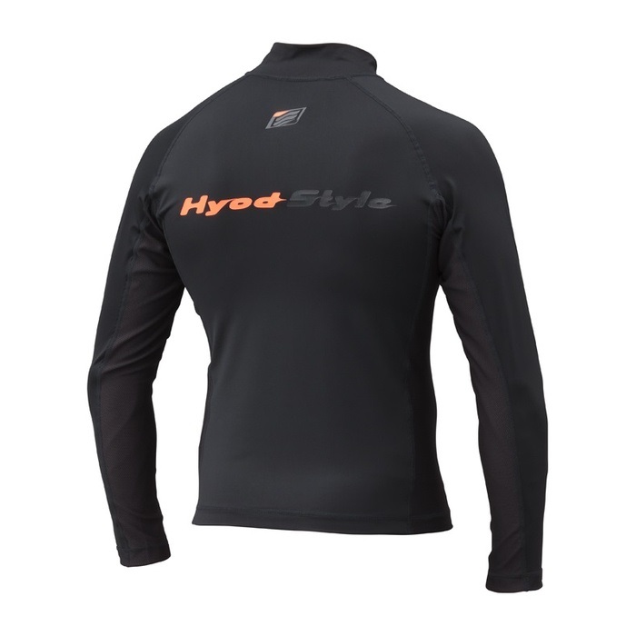 STU120C UNiON COOL iD RASH GUARD BLACK｜冷感上半身インナー・冷感