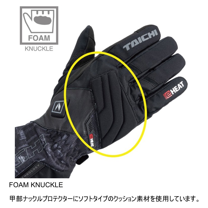 RS TAICHI アールエスタイチ RST656 e-HEAT グローブ サイズ：M 電熱 