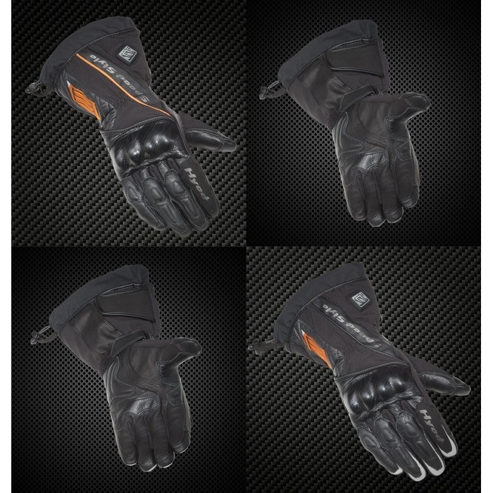 HHG501 ST-X HEATING RIDE GLOVES ブラック/ホワイト｜電熱グローブ