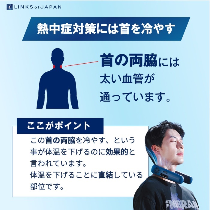 冷却プレート付ネッククーラー_ポイント説明