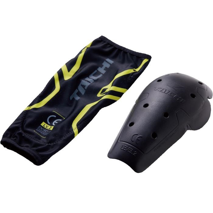 TRV081 ステルス CE (LV2) エルボーガード BLACK/YELLOW｜肩・肘