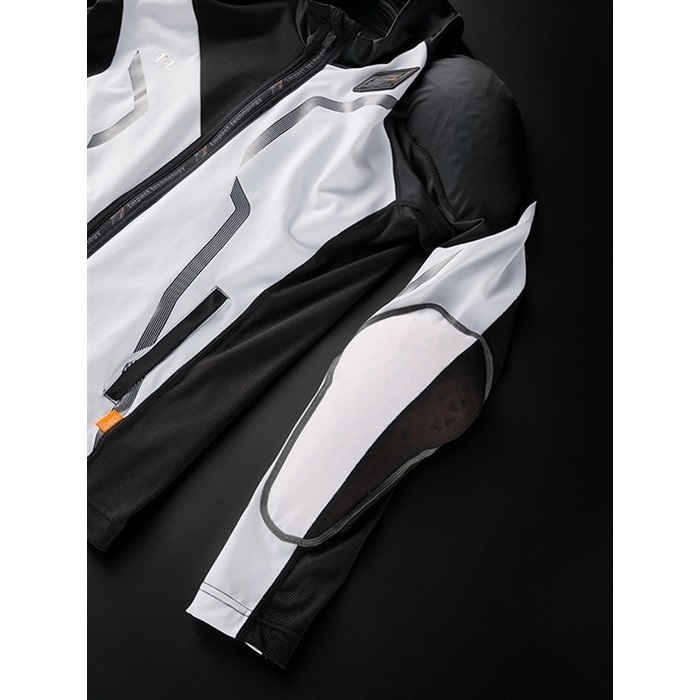 STU108D D3O AIR PROTECT RASH GUARD BLACK/WHITE｜上半身プロテクター