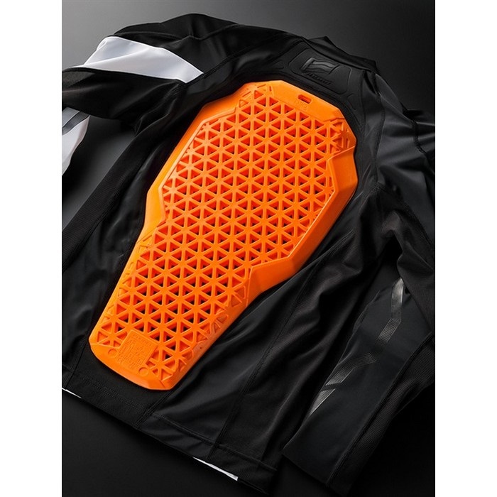 STU108D D3O AIR PROTECT RASH GUARD BLACK/WHITE｜上半身プロテクター
