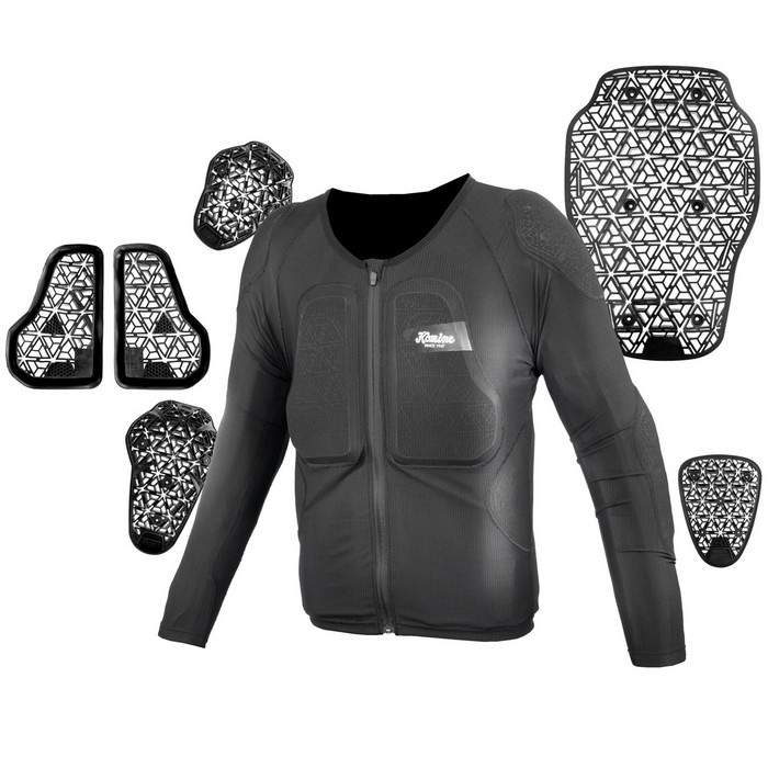 SK-877 エニグマG2アーマードジャケット Black｜上半身プロテクター