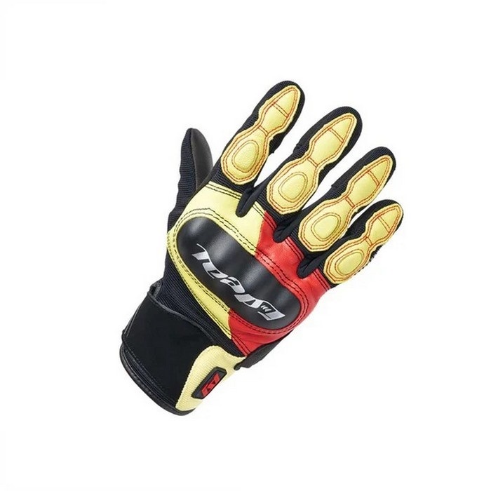 在庫限り】ID-015 HERITAGE (ヘリテージ)サマーグローブ RED/YELLOW