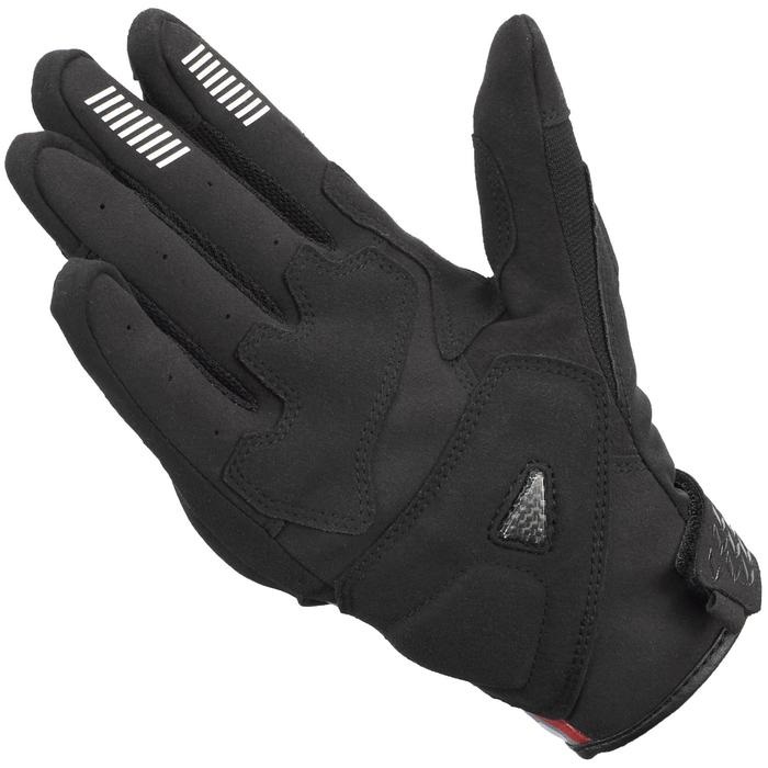 RST468 ストローク エアーグローブ BLACK/GRAY/RED｜メッシュ